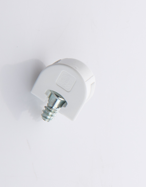 Kit de 100 clocks blanc- suspension invisible d'etageres.