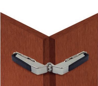Kit de 4 Charnières spéciales pour porte d'angle| RINCO