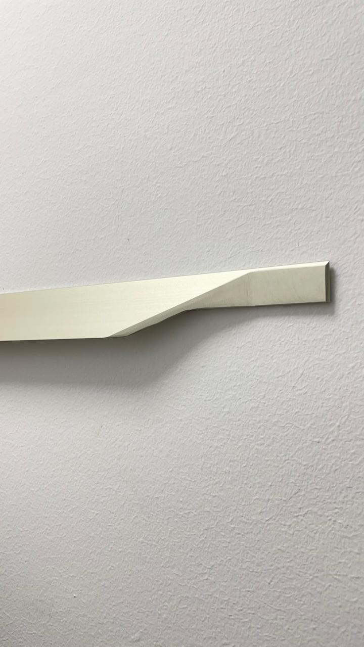 Poignée INOX PLUS 7E56 - finition chrome ciré.
